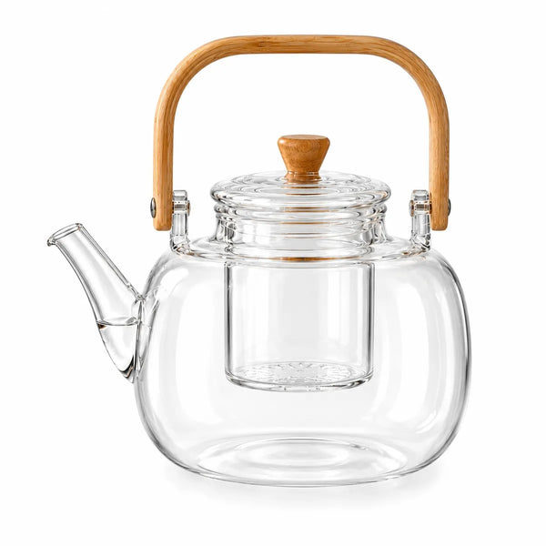 Vatavaran Wooden Handle Teapot