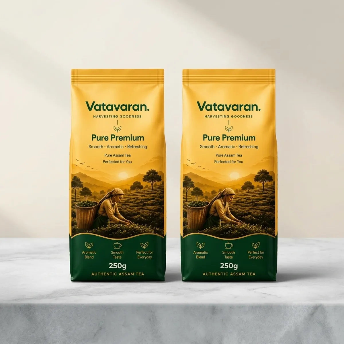 Pure Premium Assam Tea – Smooth, Aromatic & Refreshing | 250g × 2