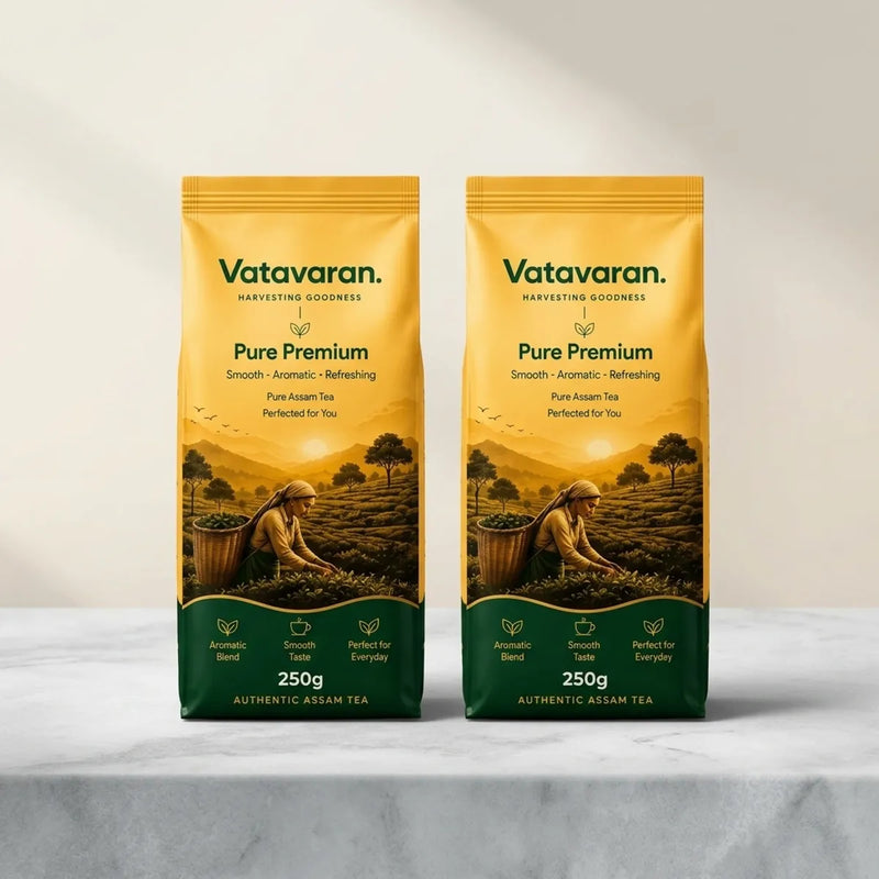 Pure Premium Assam Tea – Smooth, Aromatic & Refreshing | 250g × 2